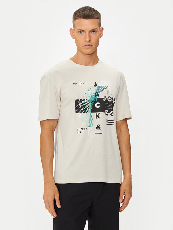 

Футболка Jack&Jones, бежевый