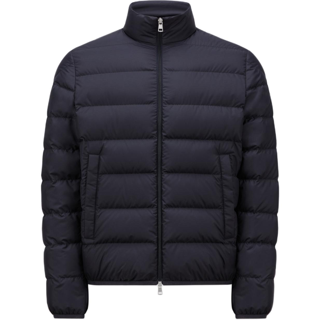 

Пуховик мужской темно-синий Moncler