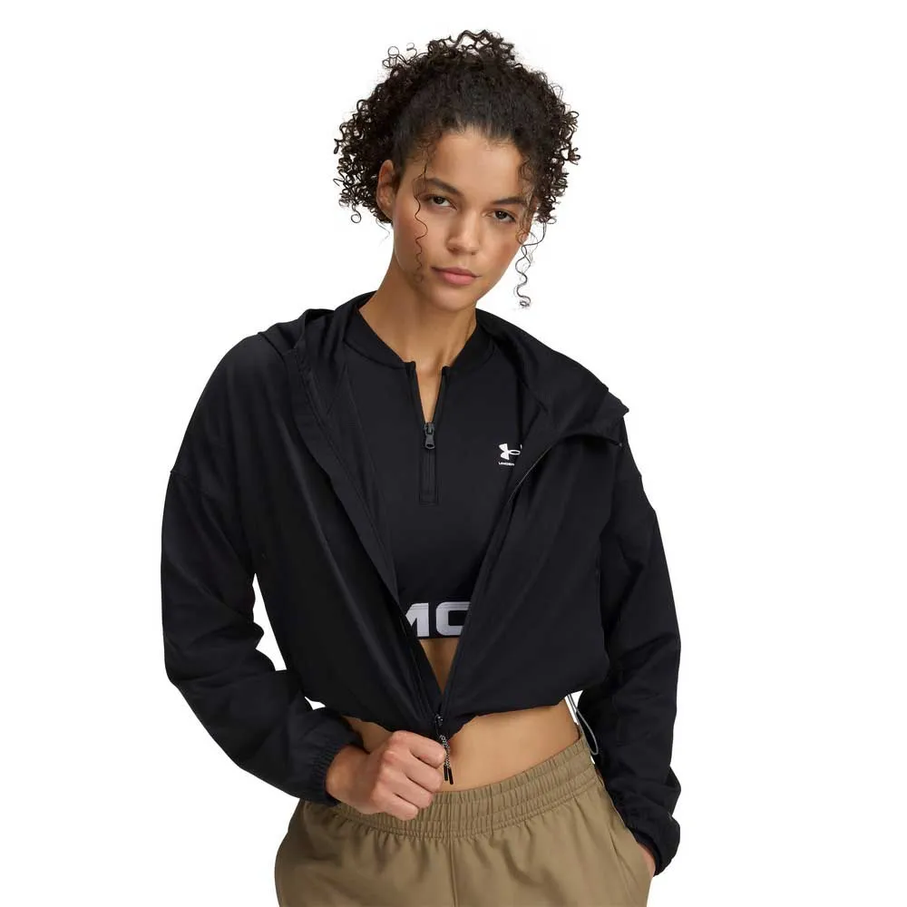 

Толстовка Under Armour Unstoppable Woven full zip, черный