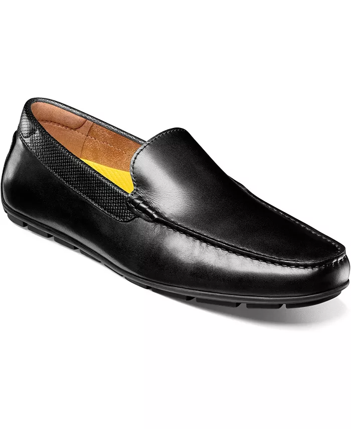 

Мужские лоферы-водители Motor Moc Toe Venetian Florsheim, черный