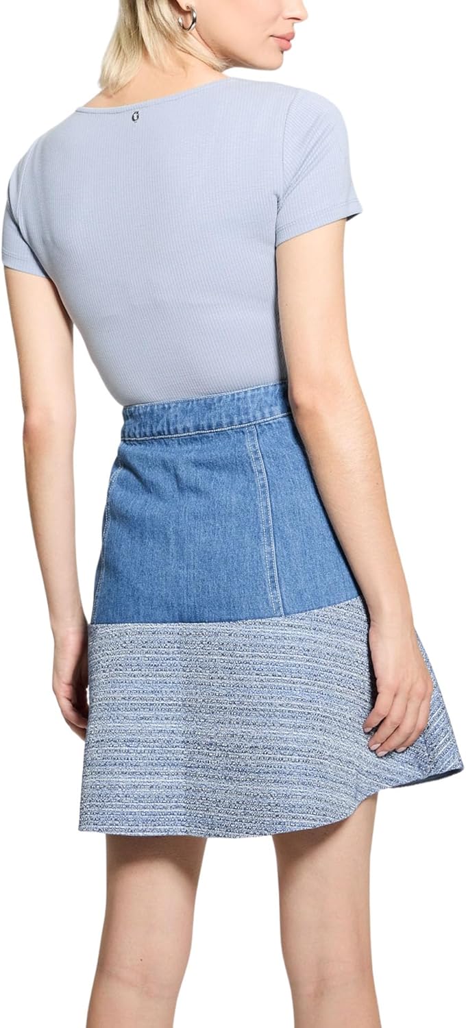 

Женская майка без рукавов Guess Eco с декорированным логотипом, Pure White