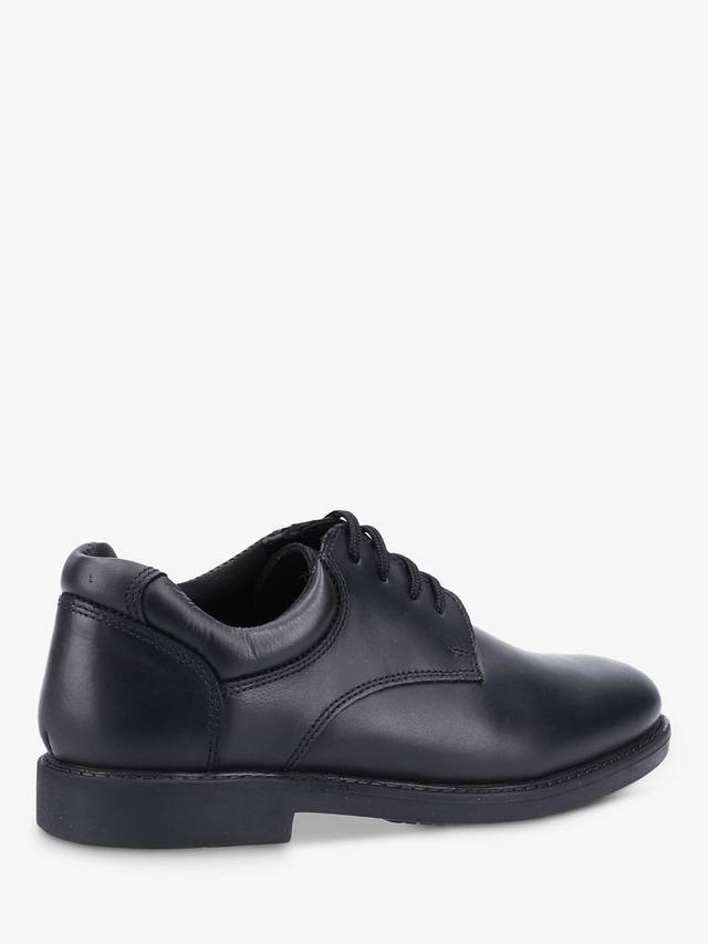 Детские школьные туфли Tim Junior из кожи Hush Puppies, Black — фото 3