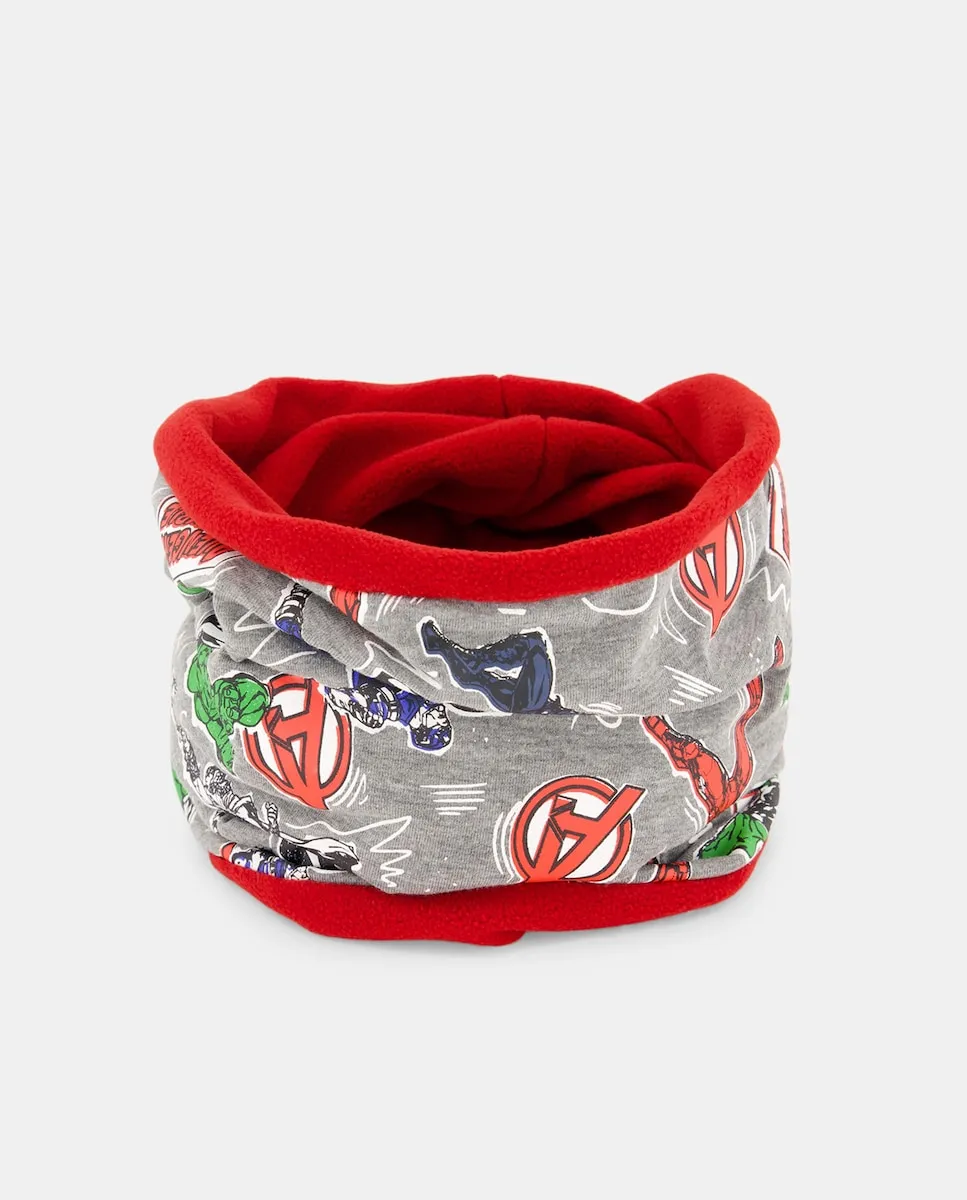 

Шарф-снуд с забавным принтом для мальчика Kids El Corte Inglés, красный