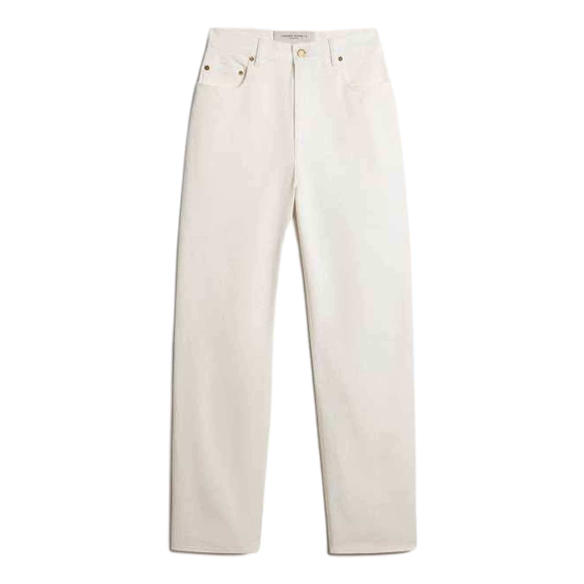 Deluxe Brand Straight Leg Jeans Golden Goose, белый — фото 3