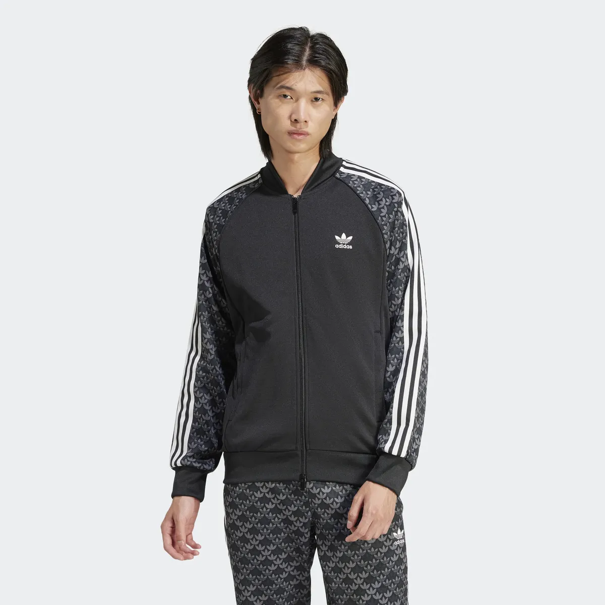 

Спортивная куртка Adidas Originals "SSTR MONO TT", черный