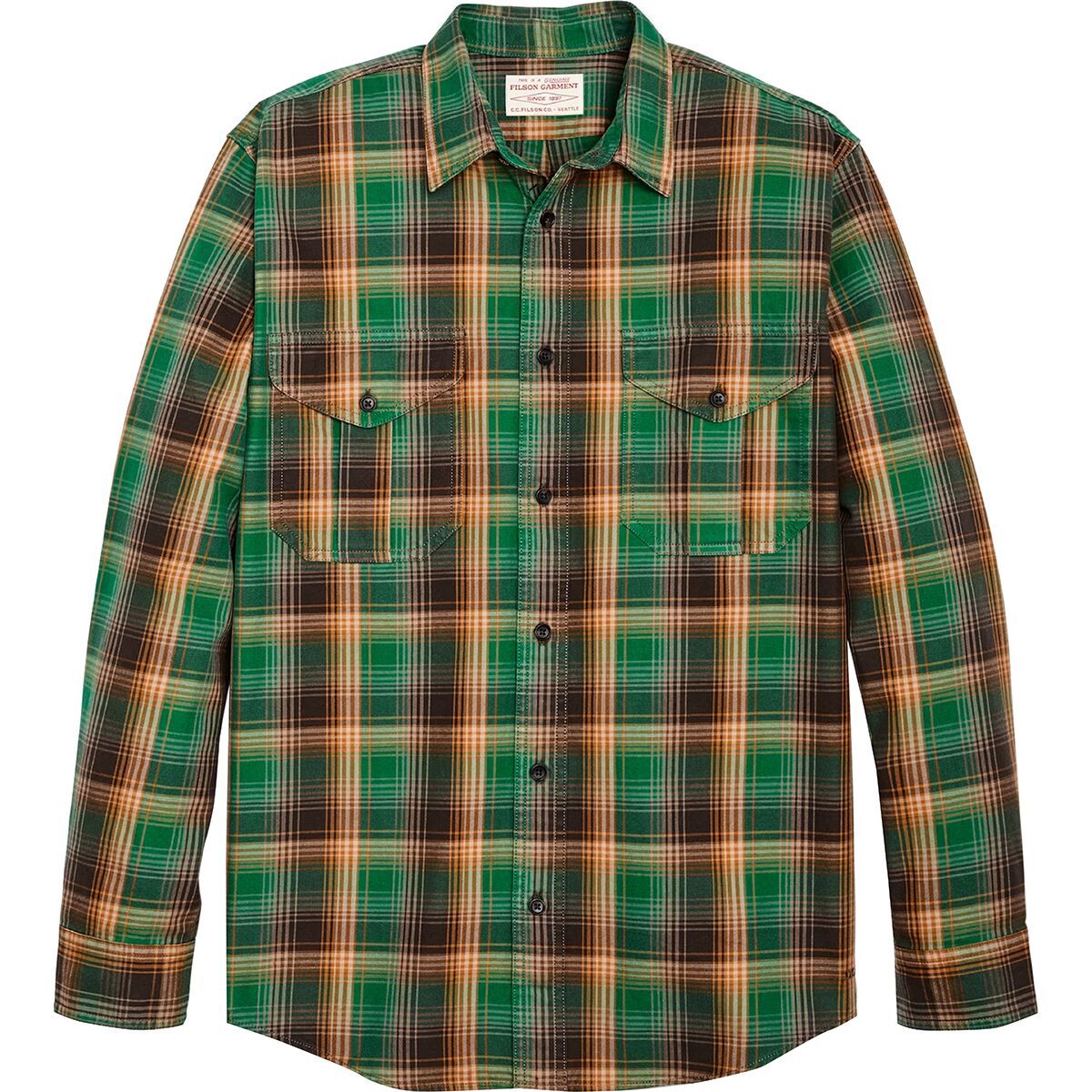 

Легкая аляскинская рубашка гида Filson, мультиколор