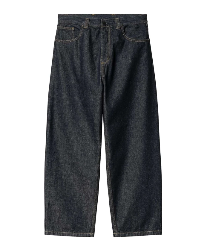 

Широкие джинсовые брюки синего цвета Carhartt Wip, синий