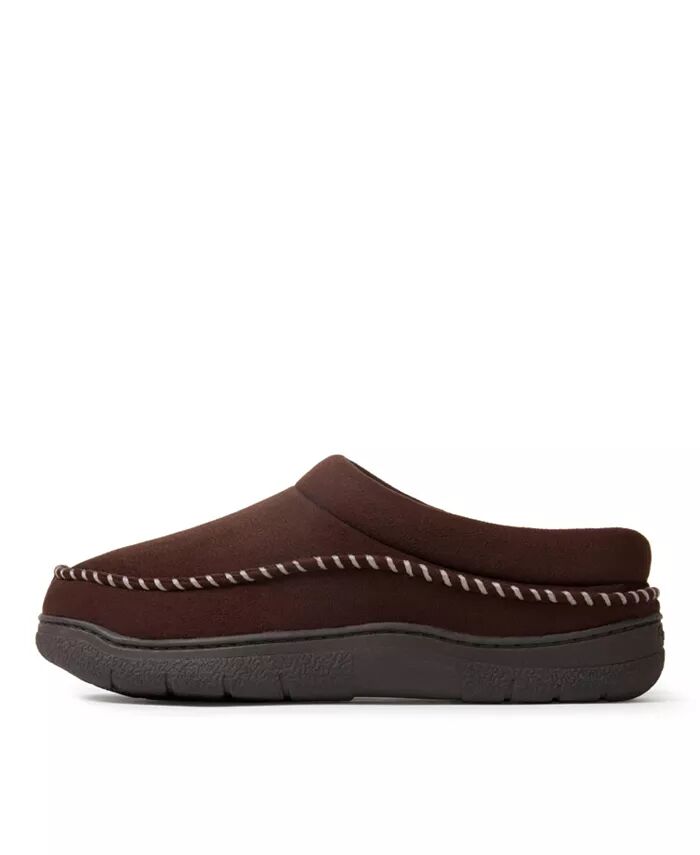 Мужские мокасины Thompson Toe Clog House Shoe Slipper Dearfoams, коричневый — фото 3