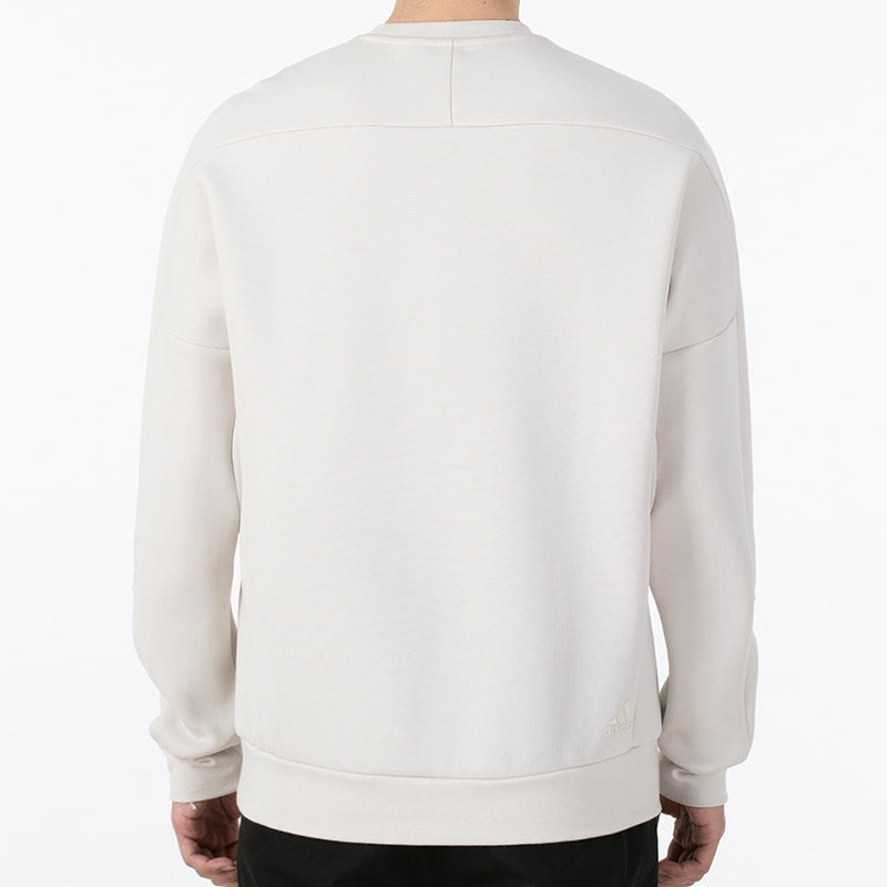 Худи Men's adidas Th Ref Swt Casual Sports Round Neck Long Sleeves Bauxite Brown HE9906 — фото 4