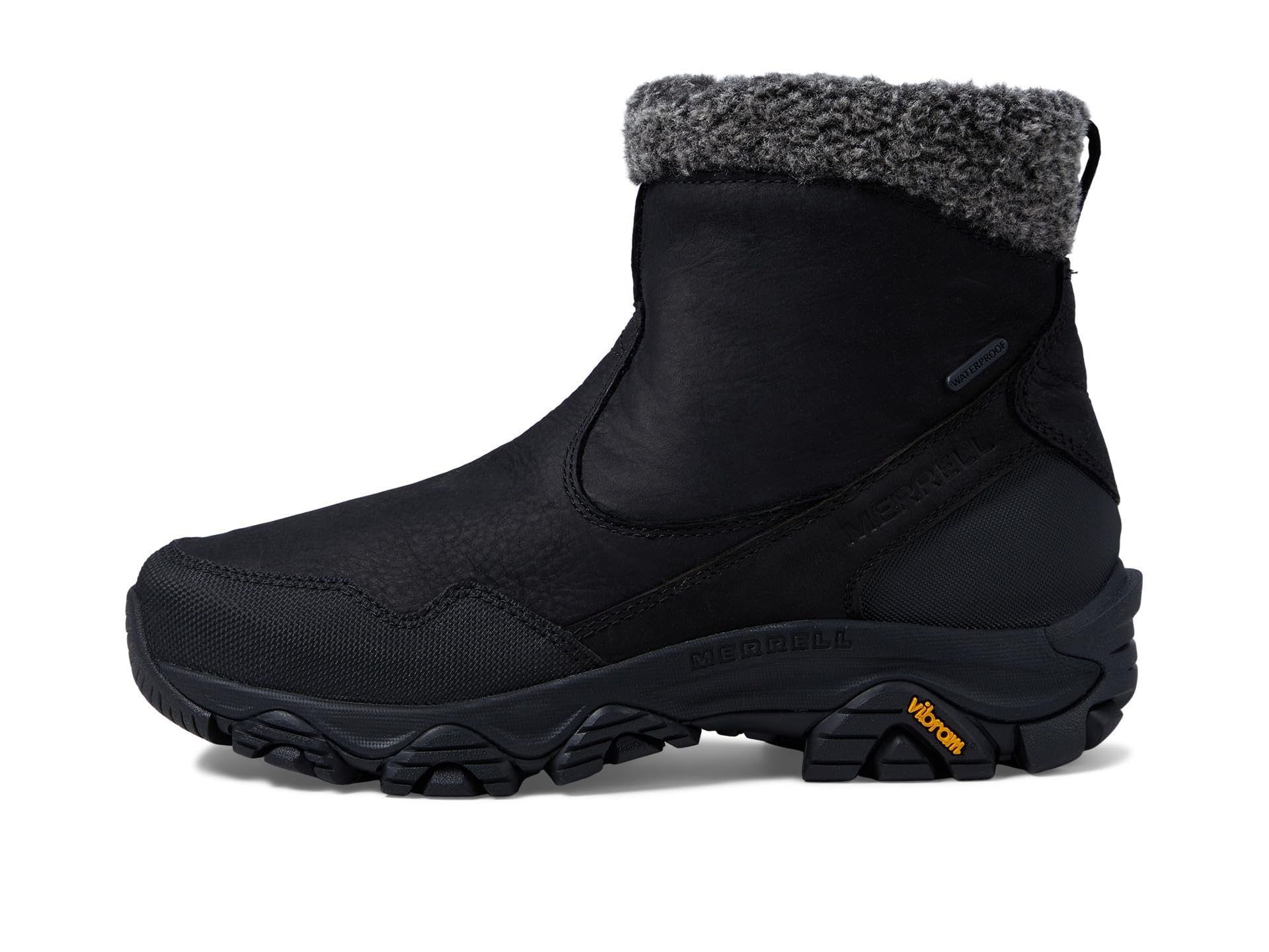 Ботинки Merrell Coldpack 3 Thermo Mid Zip водонепроницаемые, черный