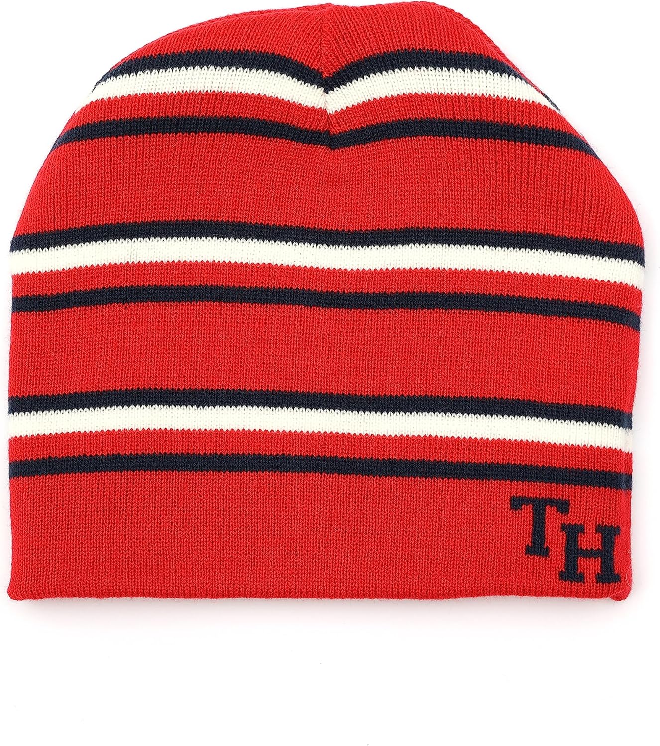 Комплект из шапки и перчаток Tommy Hilfiger для мальчиков с двусторонним логотипом, Primary Red Multi — фото 3