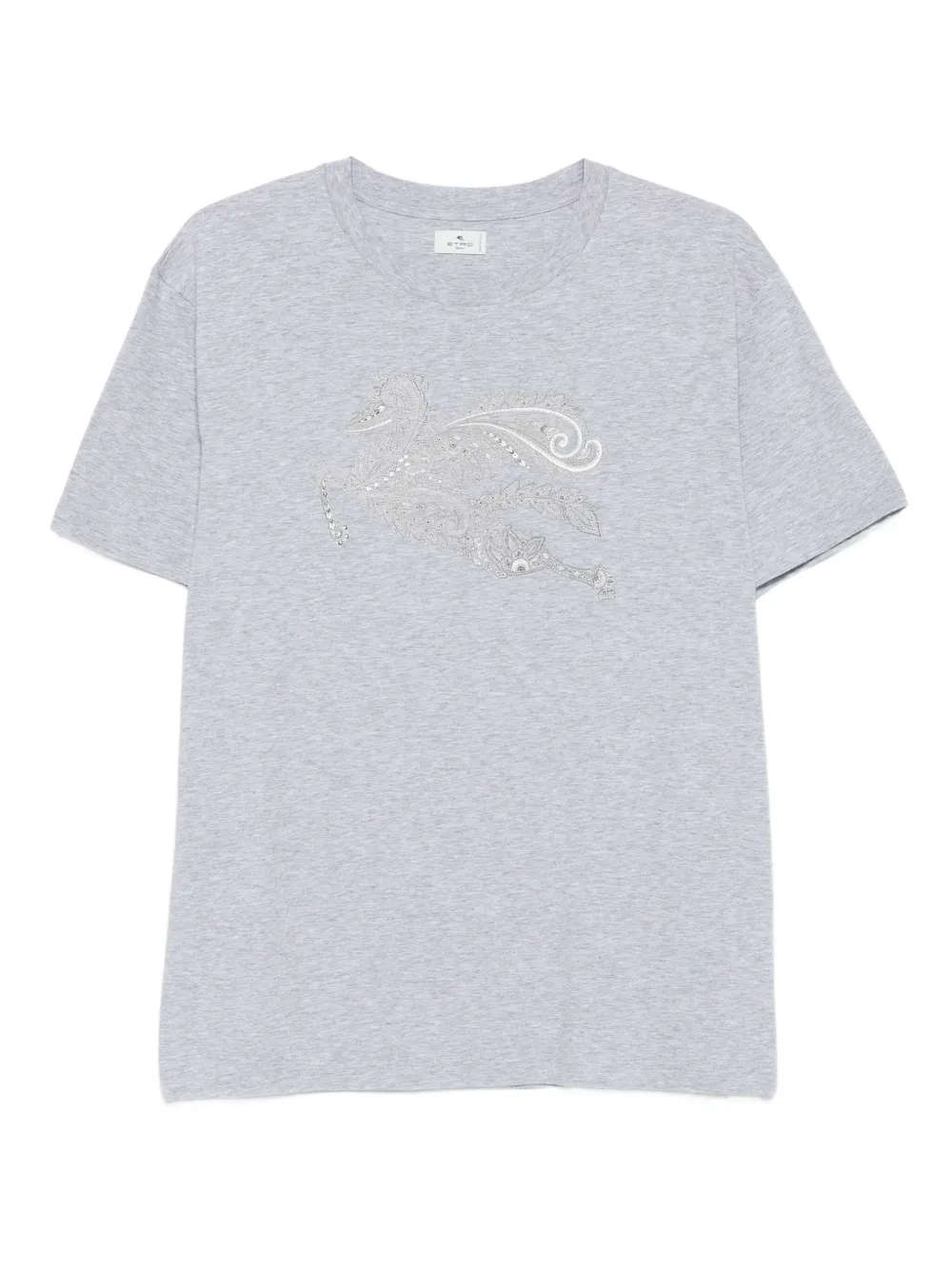 

Декорированная футболка ETRO, серый