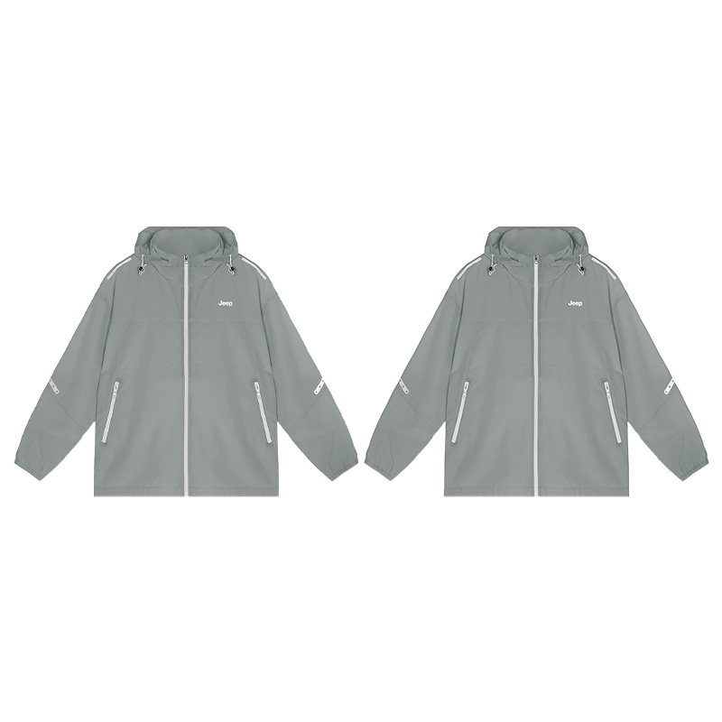 

Одежда для защиты от солнца с UV-защитой Unisex Jeep, concrete серый+concrete серый[2 pack]