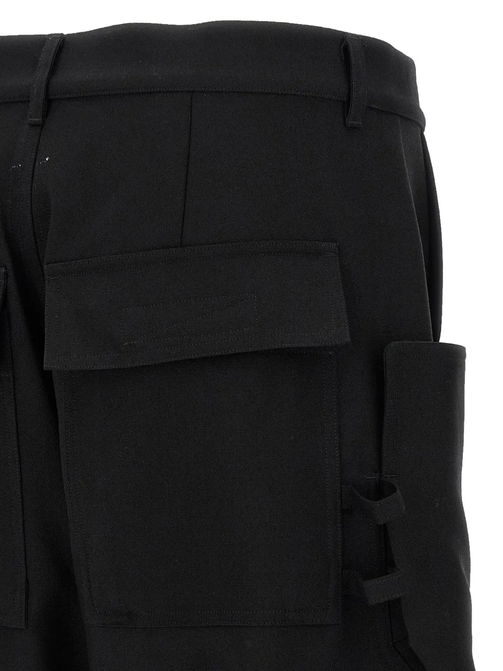Брюки карго Stefan с низким шаговым швом Rick Owens, черный — фото 3