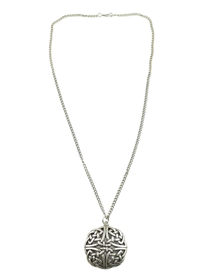 

Collezione alessandro Длинное "племенное" ожерелье из античного серебра