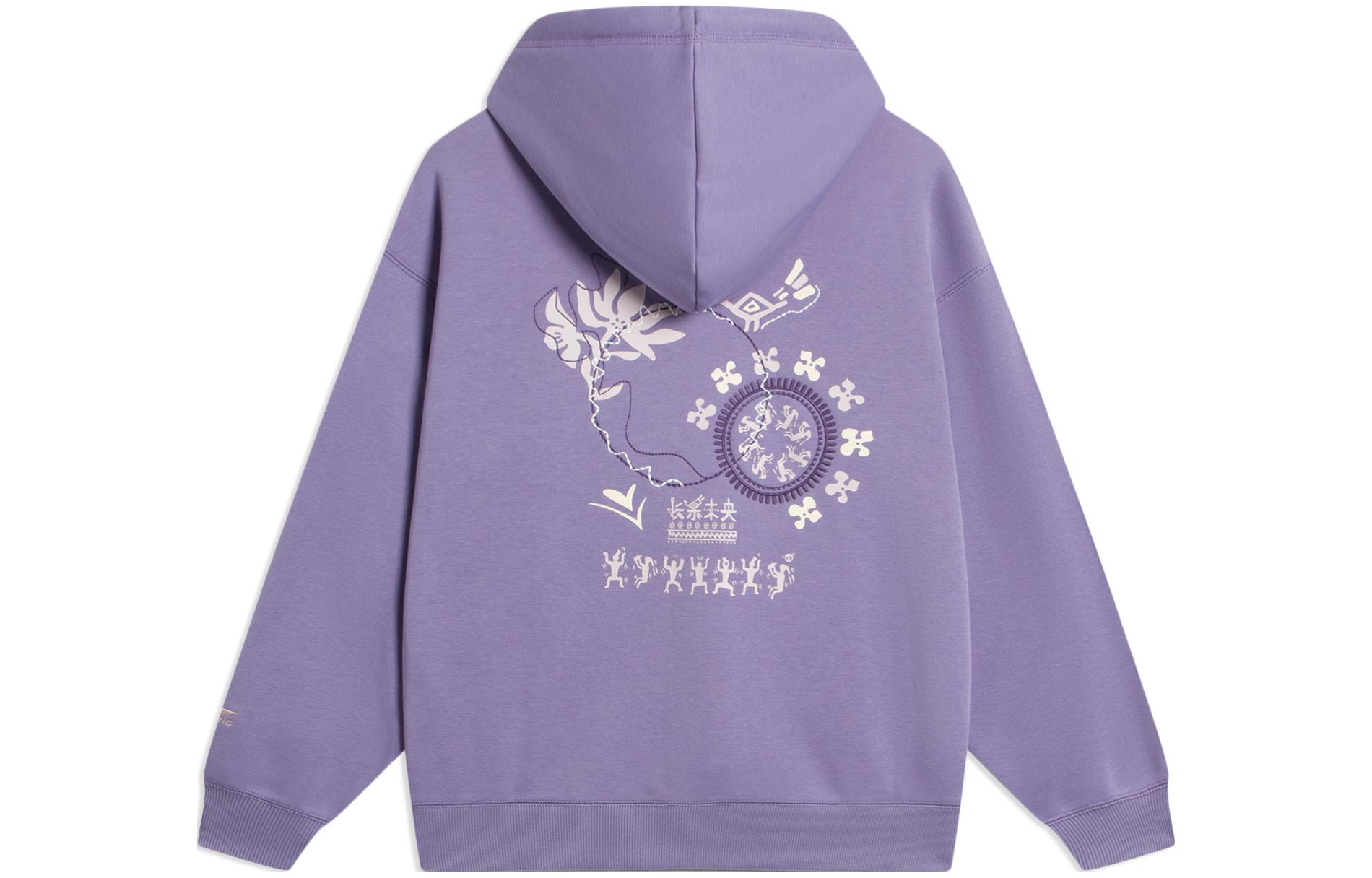 

Толстовка Sports Life Collection для женщин LINING, темно-фиолетовый