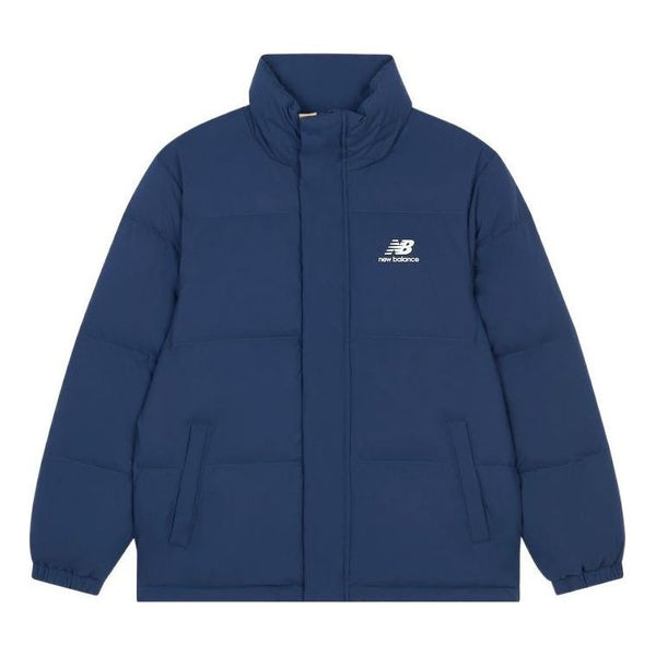 

Куртка Essential Logo Puffer Jacket New Balance, синий