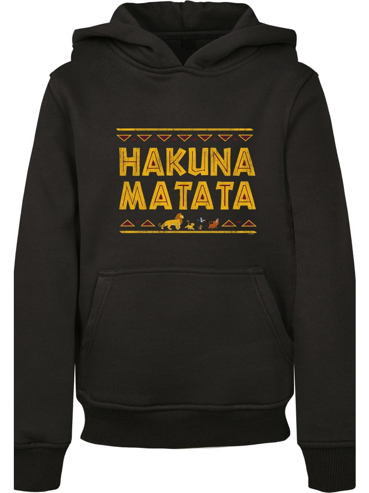 

Худи F4NT4STIC Disney König der Löwen Hakuna Matata, черный