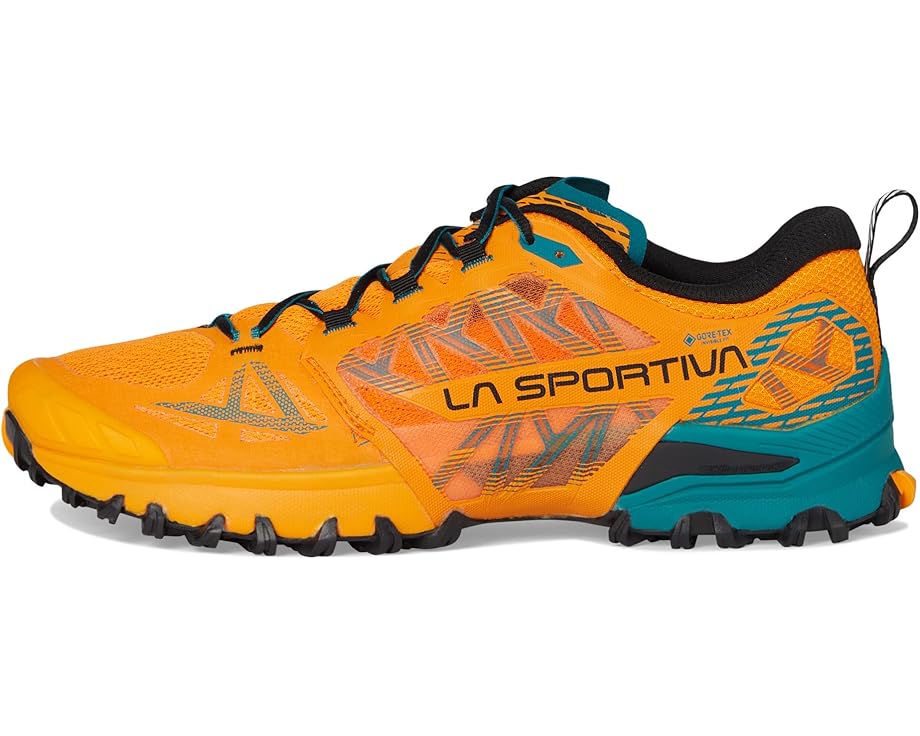 Кроссовки La Sportiva Bushido III, цвет Papaya/Everglade — фото 4