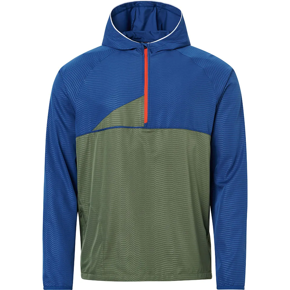 

Худи Abacus Golf Lanark Stretch Wind, синий
