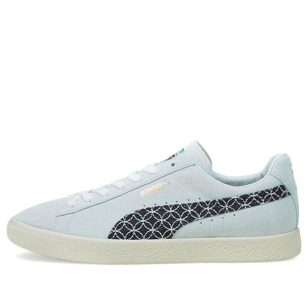 

Кроссовки suede vintage made in japan 'sashiko - vaporous grey' Puma, синий