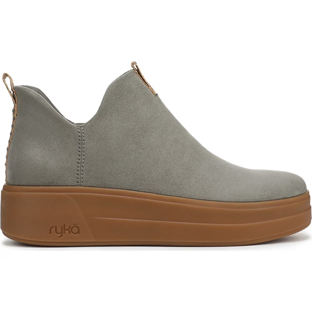 Ботильоны Vivie Ryka, цвет vetiver green faux suede — фото 2