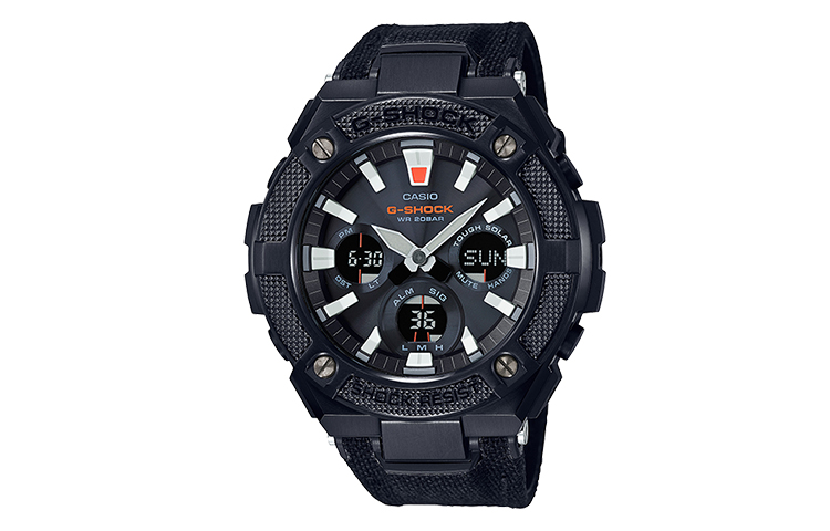 

CASIO Часы Men G-STEEL Series Black Watch GST-S130BC-1A, Black Dial