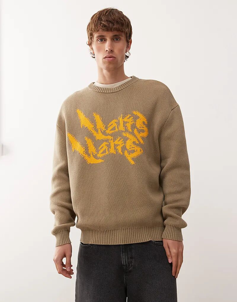 

Зеркальный свитер Vans Raw Insight в лавровом листе