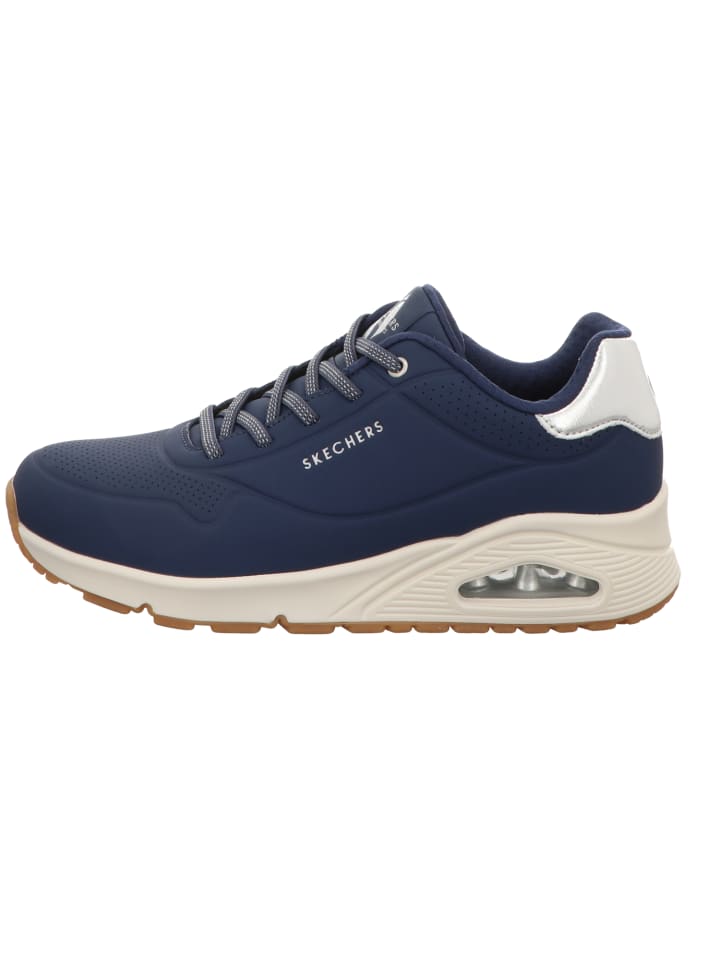 Тапочки Skechers, синий — фото 2