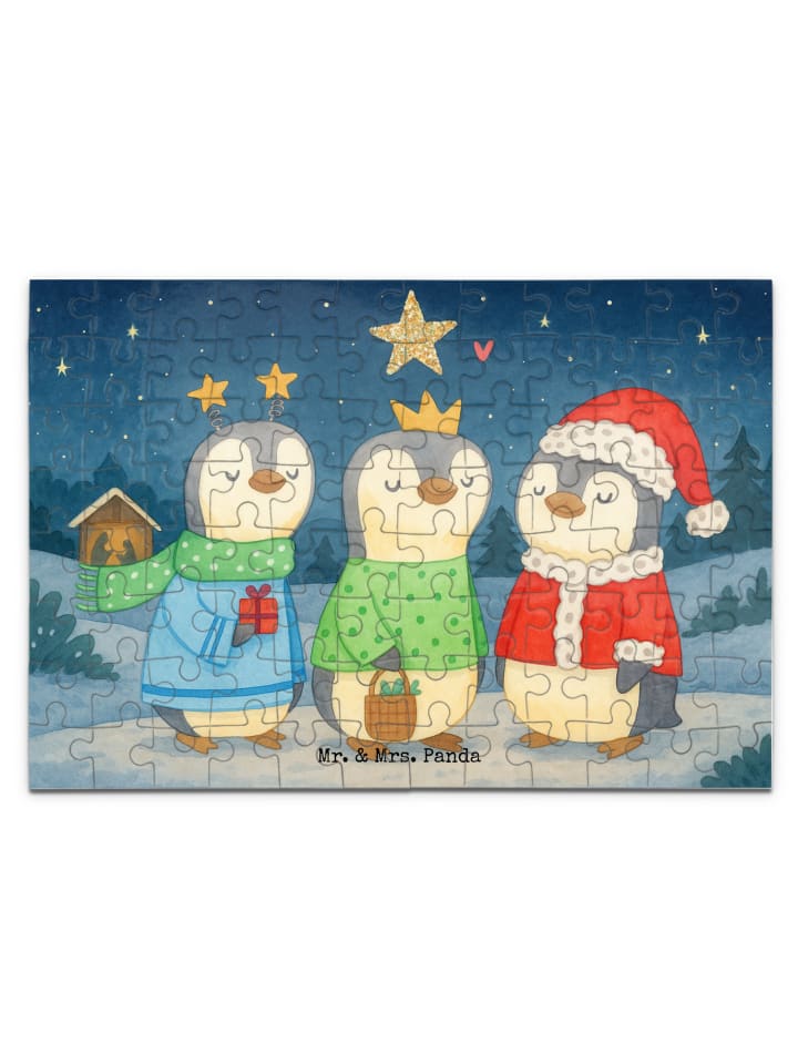 

Mr. & Mrs. Panda Головоломка «Зима: Три волхва» в белом цвете