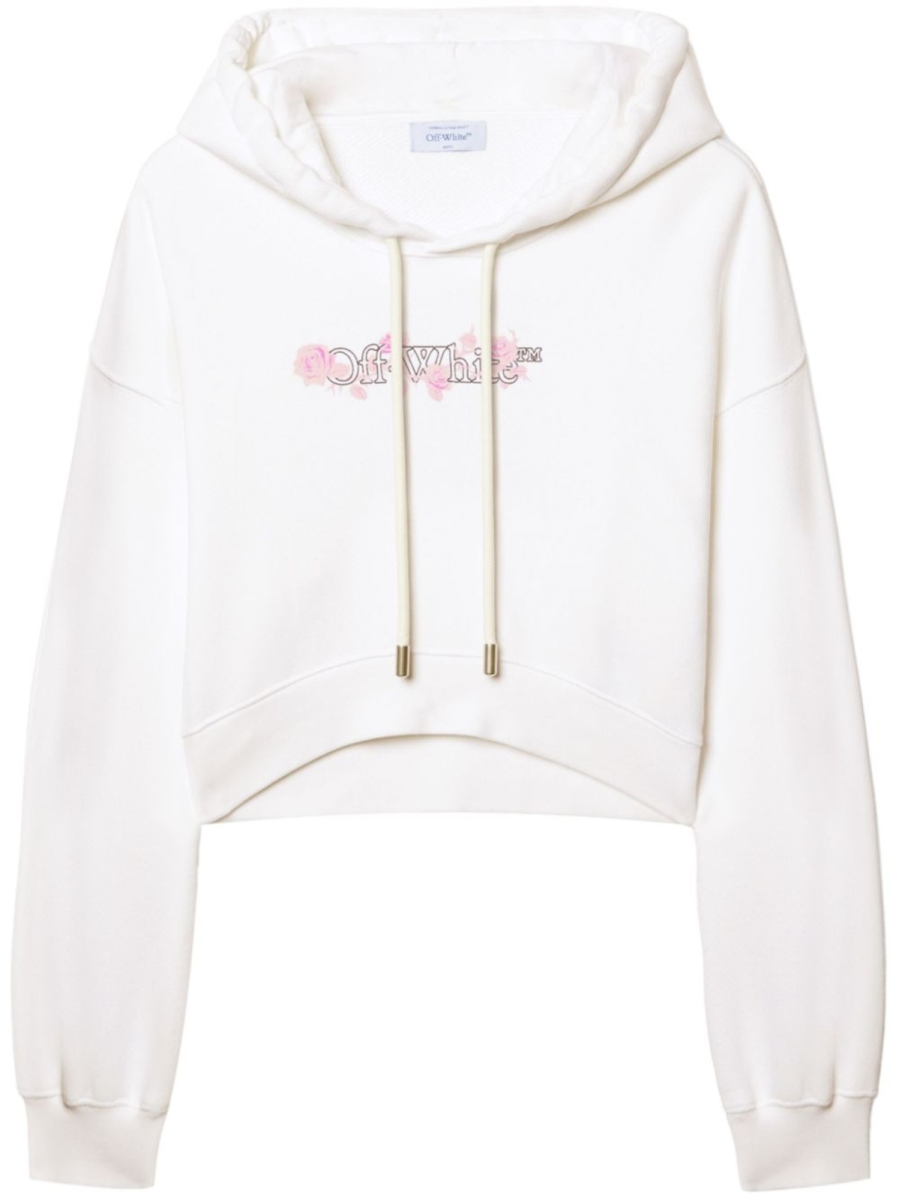 

Off-White худи Bookish Roses, белый
