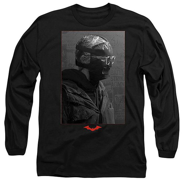 

Футболка с длинным рукавом The Batman (2022) с портретом загадочника Licensed Character