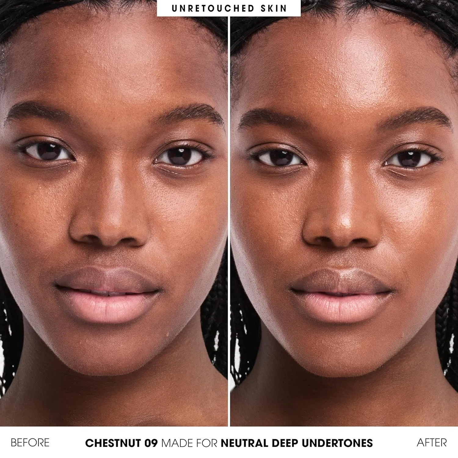 bareMinerals Complexion Rescue Luminous Hydrating Skin Tint Stick - легкий тональный стик с наращиваемым покрытием, 24-часовая гидратация, выравнивает тон, AP Chestnut 09 — фото 2