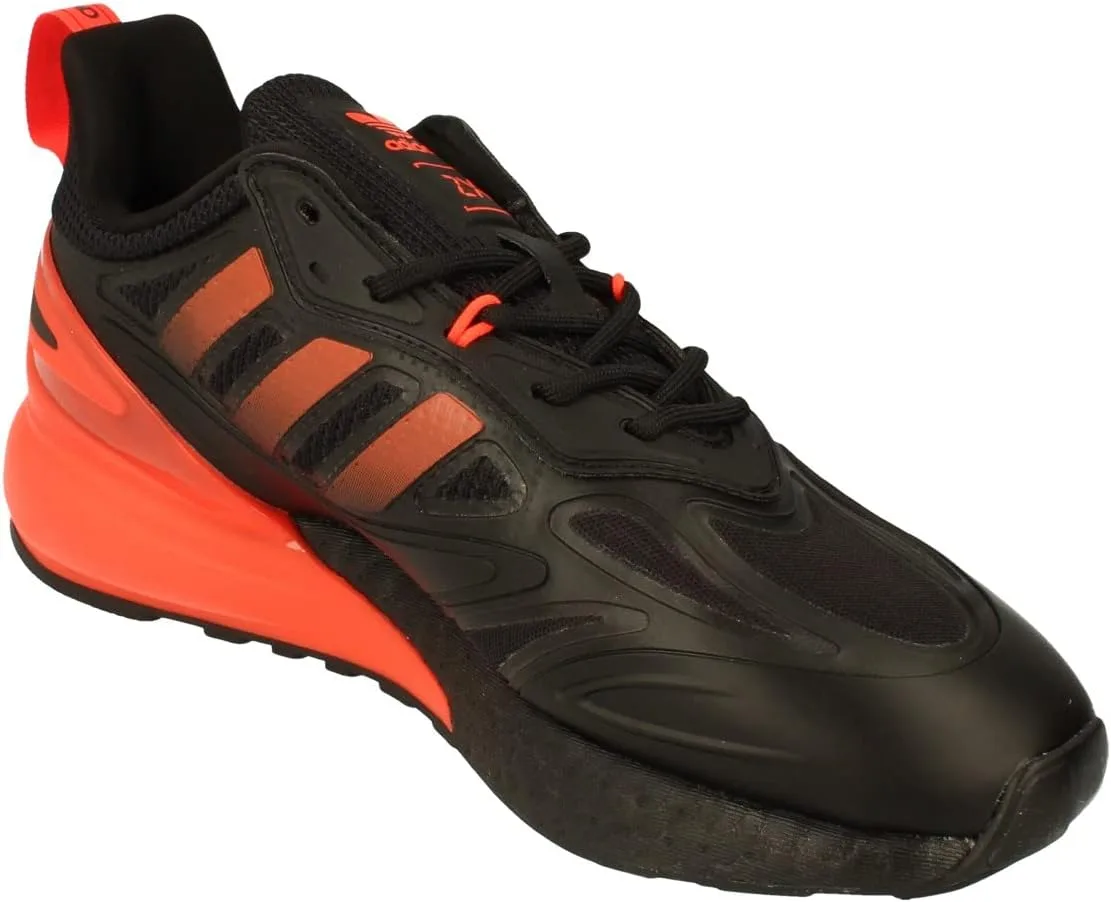 Мужские кроссовки Adidas Ninja ZX 2K Boost, черный/красный — фото 4