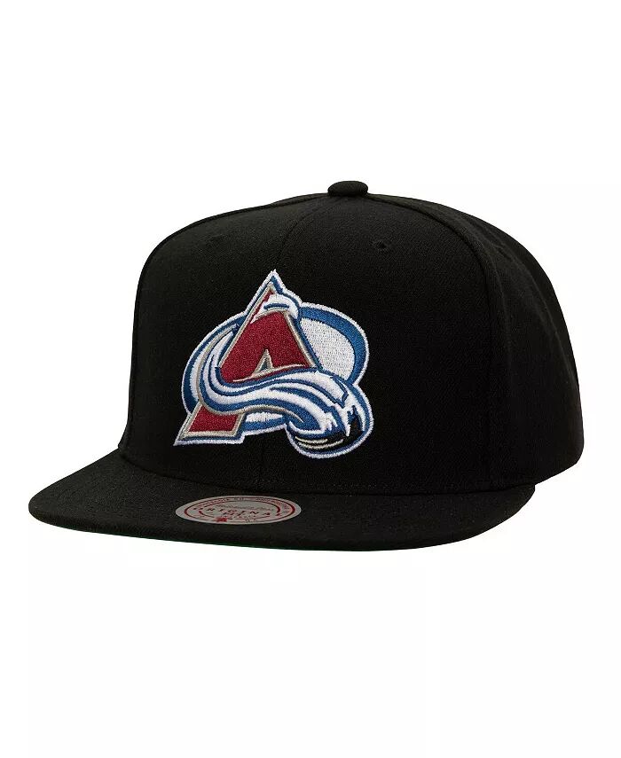 

Мужская черная кепка Snapback Colorado Avalanche Core Top Spot Spot Mitchell & Ness, черный