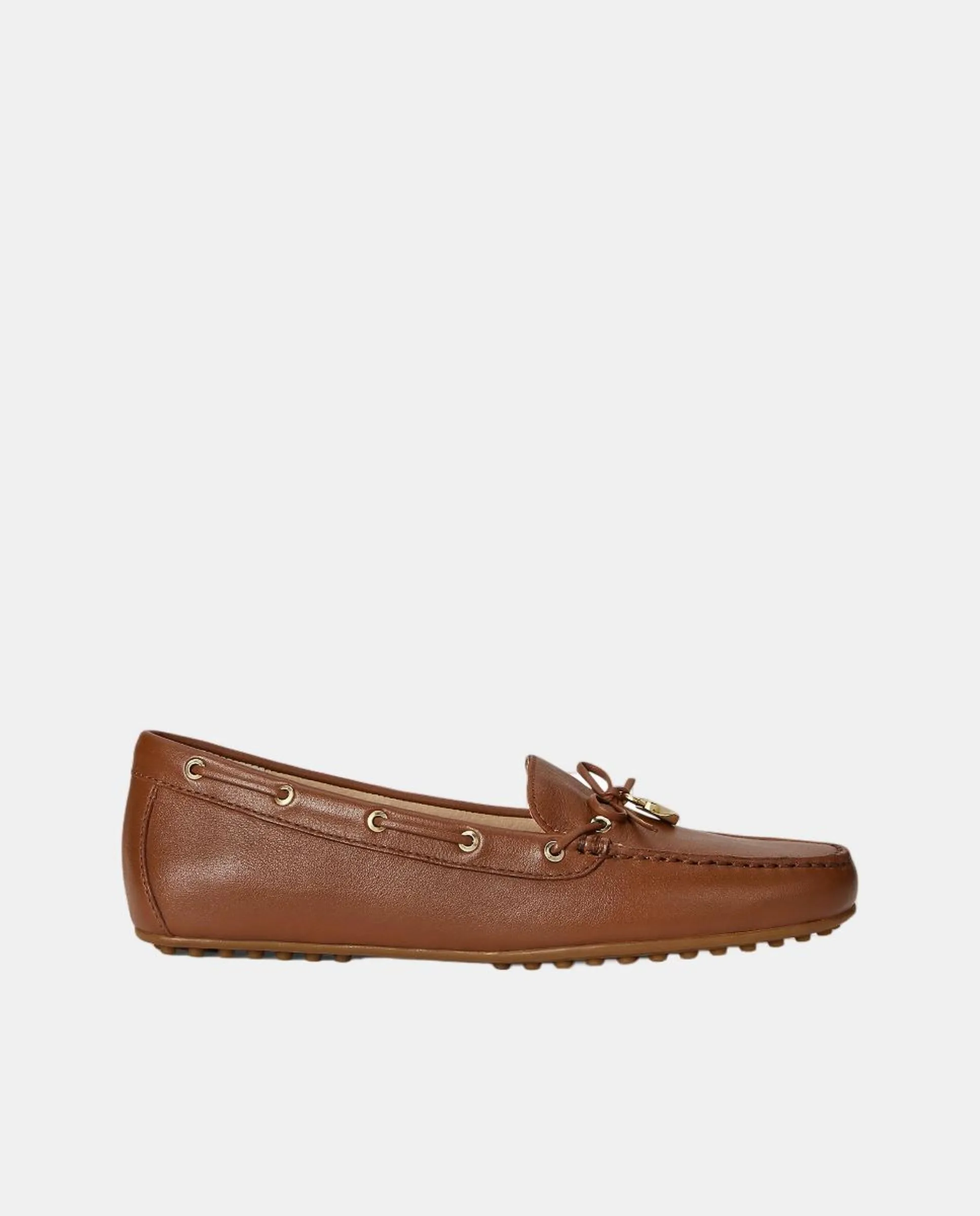 Женские кожаные мокасины Wylie Lauren, коричневый