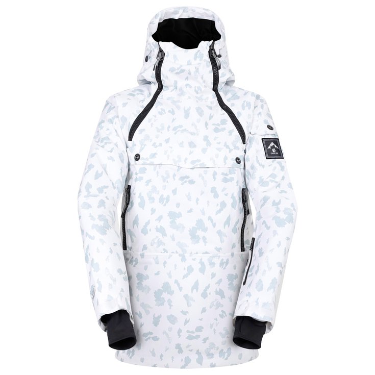 

Функциональная куртка с отстегивающимся верхним воротником jkt blanc dash print - 12 Dare2B