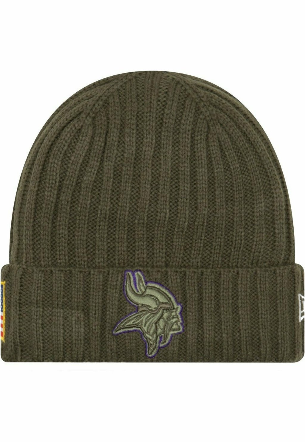 

Шапка SALUTE TO SERVICE MINNESOTA VIKINGS New Era, цвет olive