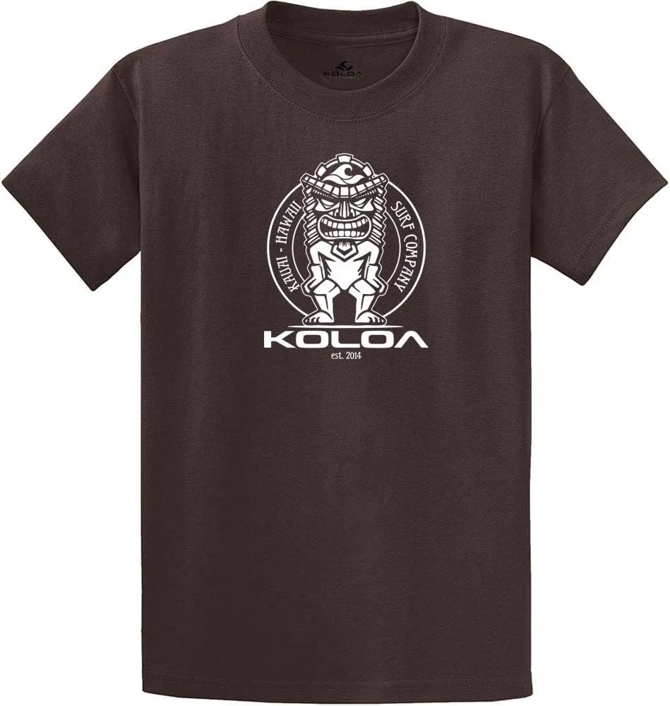 

Футболка Koloa Surf Tiki Logo Cotton в размерах Regular, Big и Tall Joe's USA