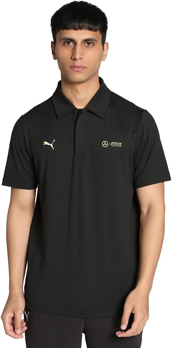 

Мужская поло-рубашка PUMA MAPF1 CLOUDSPUN Motorsport с коротким рукавом (623733), черный