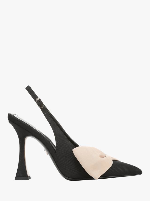 Onia Slingback Court Shoes Sam Edelman, Black/Sand