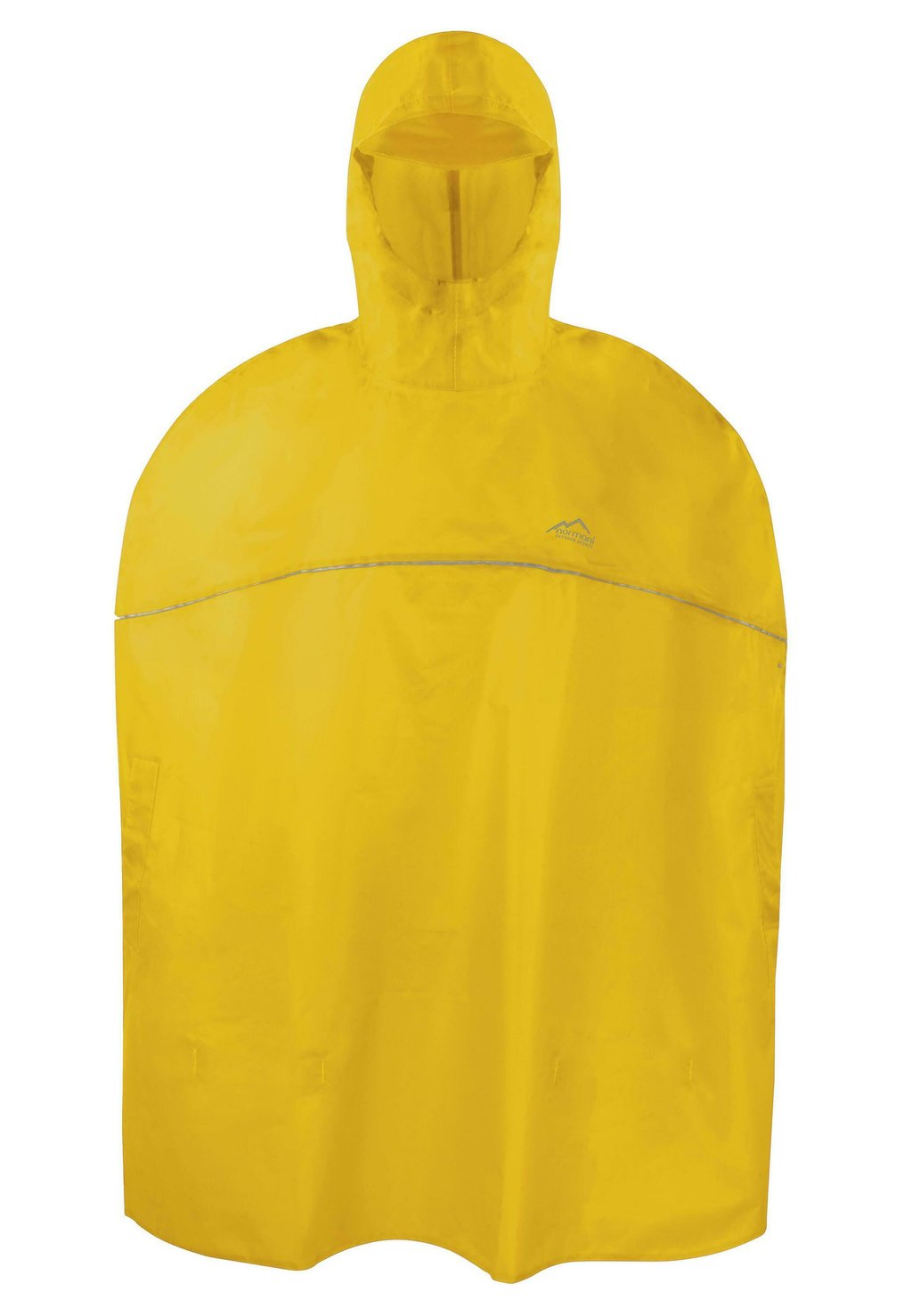 

Дождевик WASSERDICHTER REGENPONCHO MIT KAPUTZE, REFLEKTIEREDE normani Outdoor Sports, желтый