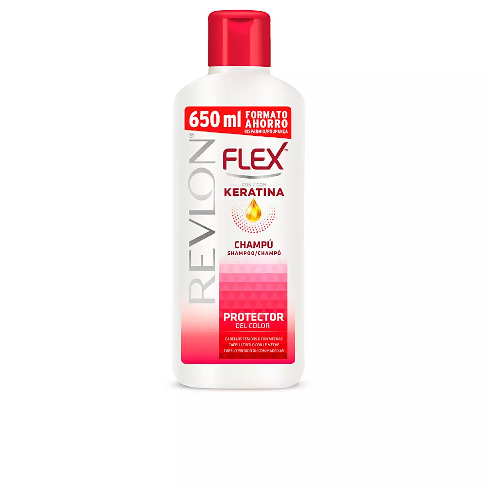 

Шампунь Flex keratin shampoo color protection Revlon Mass Market, 650 мл.