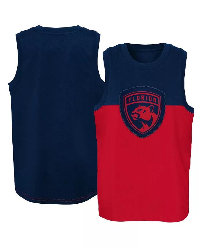 

Топ-майка Big Boys Red and Navy Florida Panthers Revitalize Outerstuff