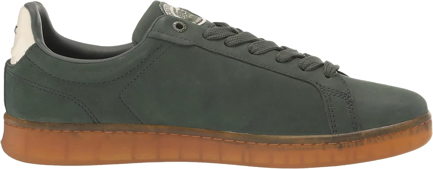 Кроссовки мужские Lacoste Carnaby Pro Wide Lace Leather, зеленый — фото 4