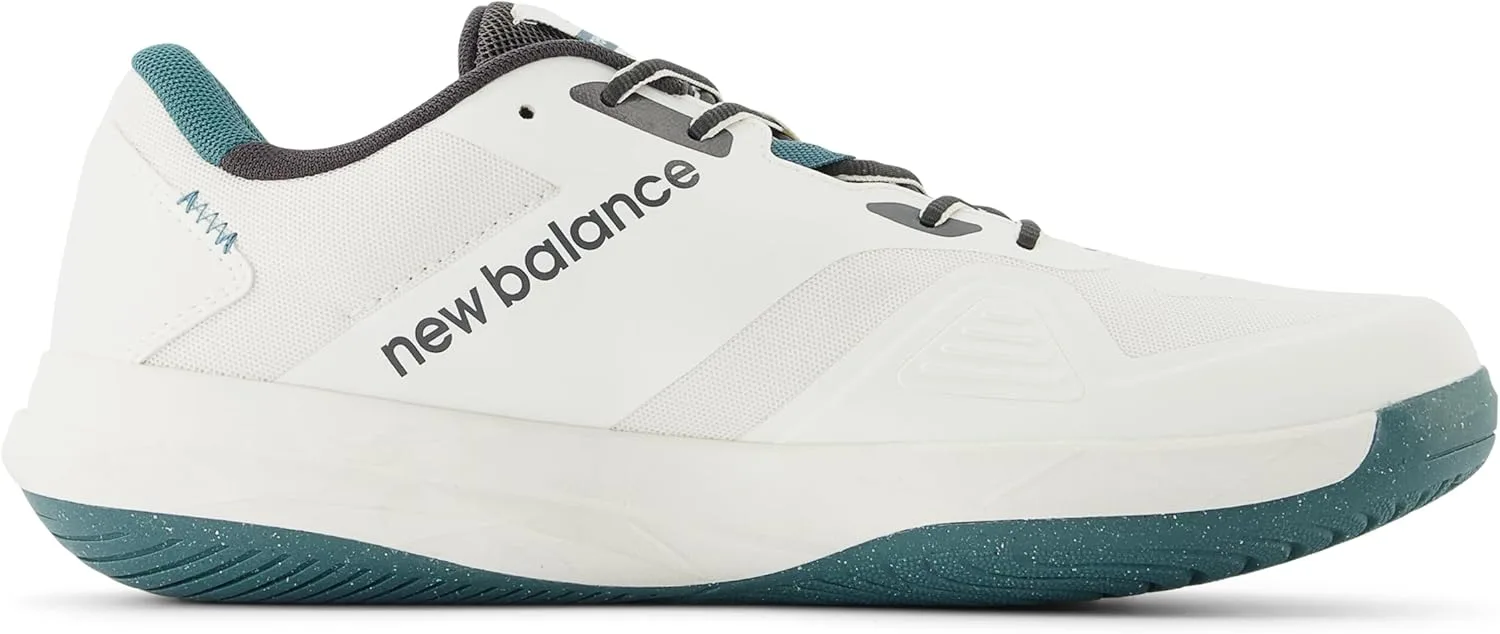 Мужские теннисные кроссовки 796 V4 для жесткого покрытия корта New Balance, черный — фото 3