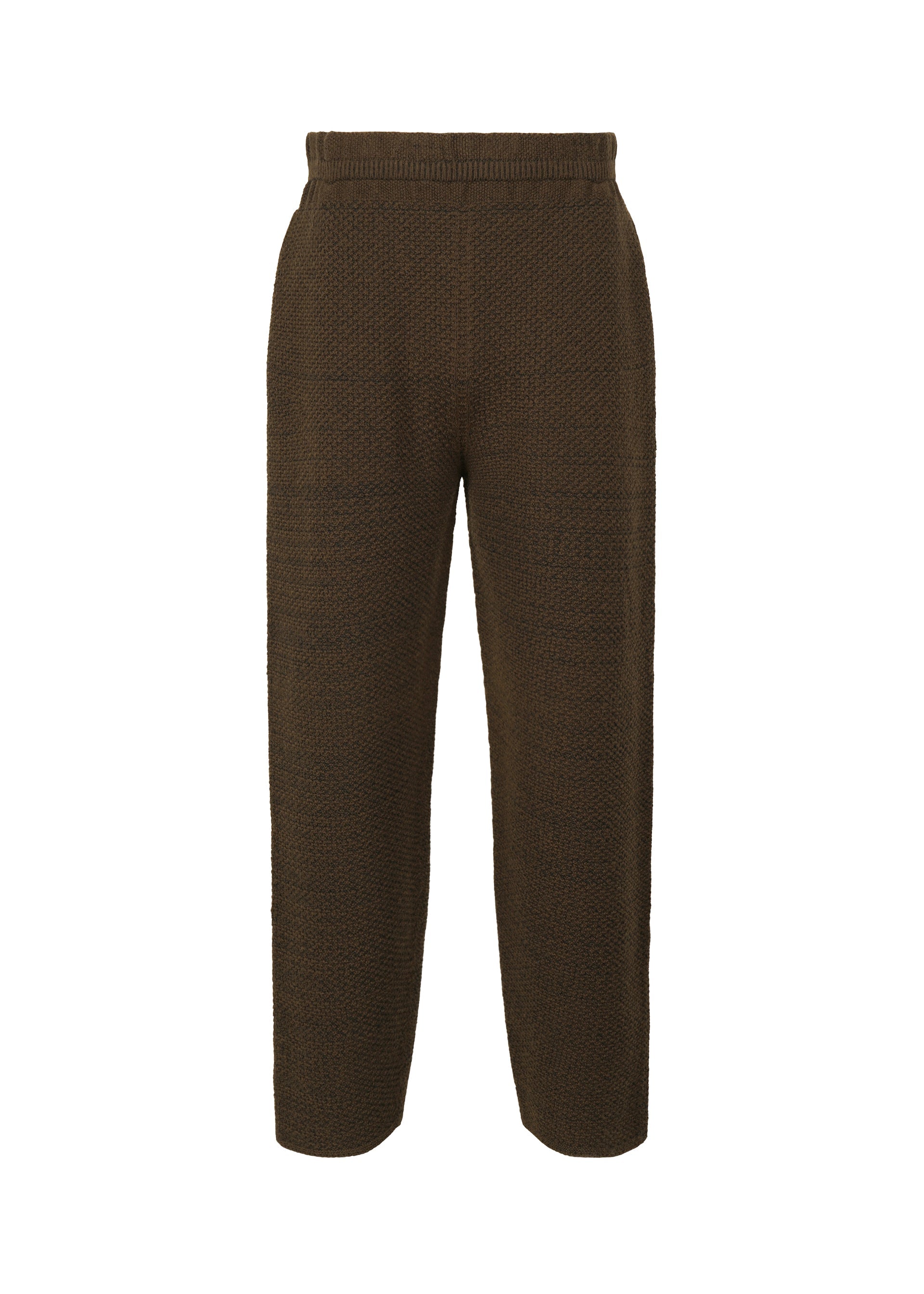 

Брюки rustic knit Homme Plissé Issey Miyake, коричневый
