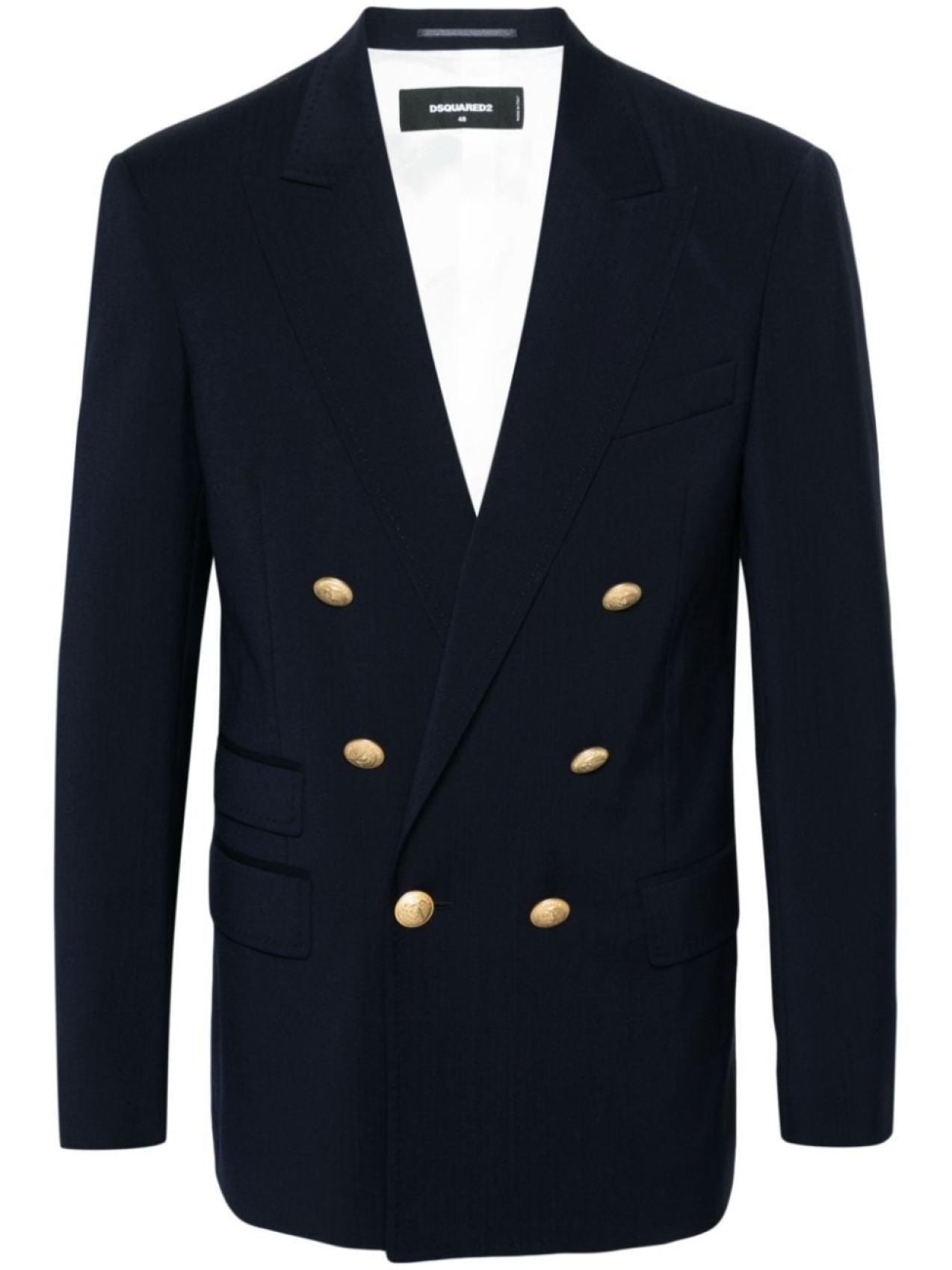 

Dsquared2 пиджак Palm Beach из вирджинской шерсти, синий