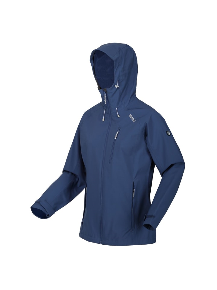 

Куртка софтшелл Regatta Birchdale Jacke mit Kapuze, синий