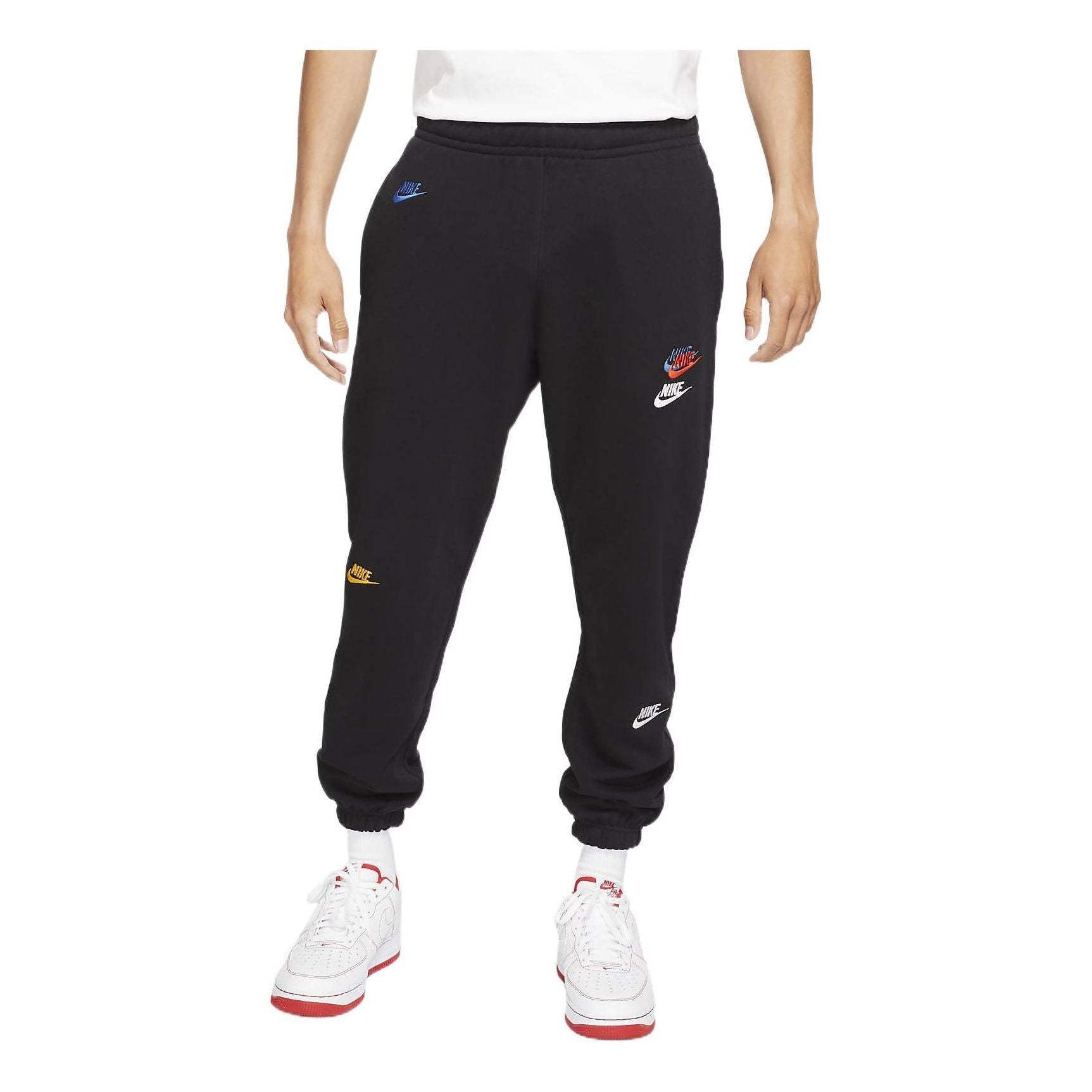 

Спортивные брюки Nike Sportswear Essential+ mid-waist joggers 'Black' DD4677-010, черный
